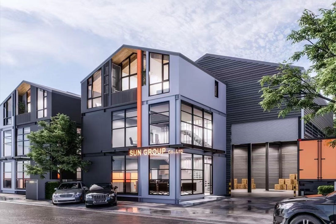 泰国阳光电商产业园效果图3